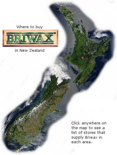 Map of New Zealand